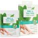 Skin 2.0 Tea Tree and Mint Foot Masks Moisturizing Socks - Fights Athlete's Foot, Detoxifies & Exfoliates, Relaxing & Cooling Foot Mask - Cruelty Free Korean Skincare For All Skin Types - 3 Pairs