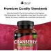 Cranberry Tablets Triple Strength 30,000mg - 120 Count with Vitamin C & D - Vegan Made in UK by New Leaf - Buy Online on GoSupps.com