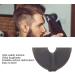 Professional Magnetic Cutting Collar for Hairdressing - Waterproof Silicone Wrap Protection | Hair Coloring Tool (17x16x2cm Black) - Buy Online on GoSupps.com