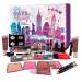 TILZ Makeup Calendar 2023 - QKI London Beauty Advent Calendar 2023 Women Make Up Advent Set Teenagers Girls Adult Beauty Products Christmas Advent Present (NEW YORK) NEWYORK THEME