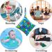 FenFang Wet Bag 2 PCS - Waterproof Reusable Wet Dry Bags for Cloth Diapers - Blue - Buy Online on GoSupps.com