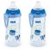 NUK Blue Music Silicone Spout Active Cup 10-Ounce (2 Pack) Design May Vary