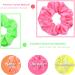 VENUSTE Neon Scrunchies for Girls 80s Premium Velvet Scrunchy for Hair Cute Elastic Bands Soft Ropes Ponytail Holder Hair Accessories 12 Pack Neno - Buy Online on GoSupps.com