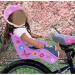 Doll Bicycle Seat - Glitter Purple Bike Attachment for 18-22 Dolls & Stuffed Bears | Decorate Yourself Decals + Hardware Included! Perfect Girls Kids Summer Spring Gift - Buy Online on GoSupps.com