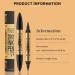 Eyebrow Pen Eyebrow 4 Tip Brow Pencil Eyebrow Pen Eyebrow Pencil Last All-Day Eyebrow Pencil with Fork Tip (Grey) - Buy Online on GoSupps.com