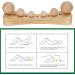 Psoas Muscle Release Tool | 6 Massage Heads | Trigger Point Wood Therapy Massager for Back Pain Relief - International Shipping Available - Buy Online on GoSupps.com