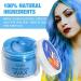Magic Master Keratin Hair Color Wax - Temporary Dye Mud for Men and Women - Blue - Buy Online on GoSupps.com
