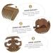 Ultechnovo Green Sandalwood Scalp Massage Comb & Hairdressing Tool | Eco-Friendly Hair Gel Comb for Ultimate Relaxation - Buy Online on GoSupps.com