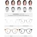 Buy Lanomi Multifocal Reading Glasses with Blue Light Filter | UV400 Protection | Round Design | 3.0 Diopters for Men & Women - Buy Online on GoSupps.com