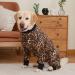 AXCIMOND Dog Recovery Suit for Dogs - Post-Op Wound Protection - Long-Sleeved Castration Body Suit for Males & Females - 3XL Leopard Design - Buy Online on GoSupps.com