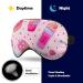 Pink Ice Cream Lollipops Sleep Mask | Adjustable Light Blocking Eye Mask for Men & Women - Buy Online on GoSupps.com