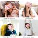 UTENEW 2 Pack Pink Pig Sleeping Eye Mask - Soft Light-Blocking Night Eye Covers - Buy Online on GoSupps.com