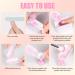 2 Set Nail Dip Powder Portable Nail Dipping Powder Kit Featuring Nail Dust Brush and Metal Cuticle Pusher For High Quality Home Manicure Experience - Buy Online on GoSupps.com