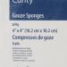 Buy 8904631 Curity Sponge Gauze - 100% Cotton 4x4" 8 Ply Bulk Pack of 200 - Covidien | International Shipping Available - Buy Online on GoSupps.com