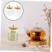 Alipis 6 Pcs Glass Jar Bulk Convenience Jar White 1 - Buy Online on GoSupps.com