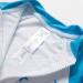 BONVERANO Baby Boys Swimsuit | Long-Sleeve One Piece Swimwear | UPF 50+ Sun Protection | Blue Star | 9-12 Months - Buy Online on GoSupps.com