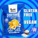 Shiitake Mushroom Chips - (6 pack) Vegan prawn crackers Less than 100 calories Gluten Free mushroom snack. Sea Salt flavour. - Buy Online on GoSupps.com
