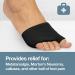 ZenToes Metatarsal Pads - 4 Pack Ball of Foot Cushions for Women and Men (Black) - Buy Online on GoSupps.com