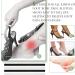 200 Pcs Women's Cuttable Shoe Strap Cushions | Foot Cushions for Heels, Pumps, Sandals - Black & White - Buy Online on GoSupps.com