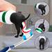 3-Part Dog Butt Toothpaste Topper - Funny Gift for Pet Lovers & Friends | Unique Squeeze Toy for Hilarious Doggie Fun - Buy Online on GoSupps.com