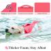 Vivaglory Sporty Dog Swimming Vest for Small & Medium Dogs - Adjustable Nylon Neon Pink Fits 48-58 cm Ribcage Girth - International Shipping Available - Buy Online on GoSupps.com