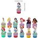 48Pcs Princesses Cupcake Toppers - Birthday Party Supplies & Cake Decorations - Buy Online on GoSupps.com