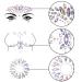 Duufin 12 Sets Rave Jewels - Mermaid Face Gems & Crystal Tears Temporary Tattoos for Festival Party - Buy Online on GoSupps.com