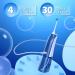 Cordless Water Flosser with 8 Jet Tips | Rechargeable Oral Irrigator | 3 Modes | IPX7 Waterproof | Portable 270ml Tank | Fast Charge | Blue - Buy Online on GoSupps.com