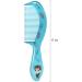 Com-Four Kids 4-Part Travel Set - Toothbrush Mug Case Comb & Zip Pocket - Indian Motif Hygiene Bag (Blue) - Buy Online on GoSupps.com