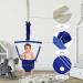 NUOBESTY Baby Door Jumper Bouncer Swing Exerciser Stand for Toddler 6-24 Months - Blue - Buy Online on GoSupps.com