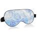 Haskirky Light Blocking Eye Mask Breathable and Adjustable Adult Men and Women Travel on Business Trips Yoga Meditation Light Smooth Comfortable Eye Mask Office Deep Sleep Goodies Dragonfly