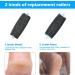 Jorest Replacement Rolls for Scholl Velvet Smooth - Pedicure Foot Care Set (5/10 Pieces) | 3 Very Coarse & 2 Rough - Effective Corn & Callus Remover - Buy Online on GoSupps.com