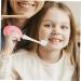 GLEAVI Pink Children's Toothbrush - Soft Silica Gel Donut Design for Gentle Tooth Cleaning (1 Pack) - Buy Online on GoSupps.com