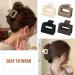 12 Pack Large Claw Clips for Thick Hair - Non-slip Matte Hair Claws Set for Women - Buy Online on GoSupps.com