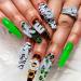 AIERSA Large Letter Nail Charms - 52 Pcs 3D Rhinestone Alphabet Stickers for Nail Art Decoration - Silver Alloy - 12mm Tall - Buy Online on GoSupps.com