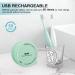 Eco-Friendly UV Toothbrush Sanitizer with 3-Minute Timer & Portable Holder - Rechargeable Green Biodegradable Case - Buy Online on GoSupps.com