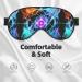 Buy Eight Dimensional Space Unisex Adjustable Buckle Blackout Sleep Eye Mask | Perfect for Home Travel Yoga & Office Naps - Buy Online on GoSupps.com