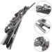 minkissy clips hair jewelry girls hair accessories hair accessories for girls hair clip women hairpin girls hairpin rhinestone hairpin large hairpin decorate women's Metal crystal - Buy Online on GoSupps.com
