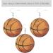 Abaodam 12 Pairs Basketball Earrings Drop Earrings for Women Soccer Gift Vintage Earrings for Women Vintage Ornament Statement Earrings for Women Earings Volleyball Leather Miss Pendant - Buy Online on GoSupps.com