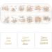 Beavorty 1 Box Zodiac Alphabet Ornaments Girl Nail DIY Adornment zodiac nail sequins manicure letter stickers for nails 12 Constellations Nail Charm Nail supplies hollow out copper sheet 3d - Buy Online on GoSupps.com