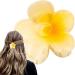 Flower Clips | Cute Hawaiian Flower Hair Clips Strong Hold Hair Clips Flower Fashionable Hair Accessories For Thick Thin Hair Women Girlsl Gradient custard - Buy Online on GoSupps.com