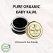 MANTRA ORGANICS Organic Netra Baby Kajal Water Resistant Smudgeproof Longlasting For Normal Skin Type Enriched with Natural & Organic Ingredients with No Harmful Chemicals Matte Finish 8gm - Buy Online on GoSupps.com