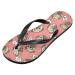 Mnsruu Pug Print Flip Flops | XXL Comfortable Footwear for Home Hotel Spa & Travel - Unisex for Men & Women - Buy Online on GoSupps.com