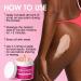 Riso Della Corte Ba Bikini Scrub with 10 AHA+BHA and turmeric for the armpit area removes ingrown hairs and razor bumps hydrates and nourishes the skin evens the complexion exfoliates 220 g - Buy Online on GoSupps.com