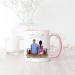 Personalized Pink Cat Cup for Cat Lovers - Perfect Gift for Couples & Cat Owners - Buy Online on GoSupps.com
