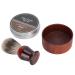 Beard Shaving Set - Wooden Bowl & Brush - Ultimate Mustache Grooming Tool for Men | International Shipping - Buy Online on GoSupps.com