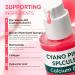Cyano Pink Spicule Serum + Picotonic Shot Ampoule Duo - Korean Serum for Face with Alpha Arbutin Niacinamide Calcium - Buy Online on GoSupps.com