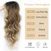 26 Inch Ombre Blonde Wavy Wig for Women - Heat Resistant Synthetic Fiber - Natural Look for Daily & Party Wear - Buy Online on GoSupps.com