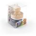 TRENDHAUS 952349 Wooden Stamp Learning Clock for Kids - Time Teaching Toy with Ink Pad Ages 5+ - Buy Online on GoSupps.com