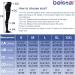 Beister Class 2 Medical Compression Thigh High Pantyhose 20-30 mmHg - Open Toe Support for Varicose Veins & Edema - Beige XXL - Buy Online on GoSupps.com